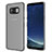 Ultra-thin Transparent TPU Soft Case T15 for Samsung Galaxy S8 Plus Black