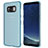 Ultra-thin Transparent TPU Soft Case T15 for Samsung Galaxy S8 Plus Blue