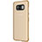 Ultra-thin Transparent TPU Soft Case T15 for Samsung Galaxy S8 Plus Gold