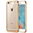 Ultra-thin Transparent TPU Soft Case T16 for Apple iPhone 6 Gold