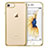 Ultra-thin Transparent TPU Soft Case T18 for Apple iPhone 7 Gold