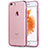 Ultra-thin Transparent TPU Soft Case T18 for Apple iPhone SE (2020) Rose Gold