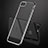 Ultra-thin Transparent TPU Soft Case T18 for Apple iPhone SE3 2022 Black