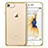 Ultra-thin Transparent TPU Soft Case T18 for Apple iPhone SE3 2022 Gold