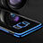 Ultra-thin Transparent TPU Soft Case T18 for Samsung Galaxy S8 Plus Blue