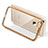 Ultra-thin Transparent TPU Soft Case T21 for Apple iPhone SE (2020) Gold