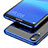 Ultra-thin Transparent TPU Soft Case with Finger Ring Stand for Huawei P20 Lite Blue