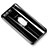 Ultra-thin Transparent TPU Soft Case with Finger Ring Stand S01 for Huawei Honor 9 Premium Black