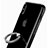 Ultra-thin Transparent TPU Soft Case with Finger Ring Stand V01 for Apple iPhone X