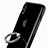 Ultra-thin Transparent TPU Soft Case with Finger Ring Stand V01 for Apple iPhone Xs Max