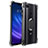 Ultra-thin Transparent TPU Soft Case with Magnetic Finger Ring Stand S01 for Xiaomi Mi 8 Lite Black
