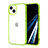 Ultra-thin Transparent TPU Soft Case YJ2 for Apple iPhone 13 Green