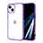 Ultra-thin Transparent TPU Soft Case YJ2 for Apple iPhone 13 Purple