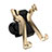 Universal Car Air Vent Mount Cell Phone Holder Stand A03 Gold