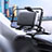Universal Car Dashboard Mount Clip Cell Phone Holder Cradle N02 Black