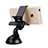 Universal Car Suction Cup Mount Cell Phone Holder Stand Black