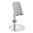 Universal Cell Phone Stand Smartphone Holder for Desk K10 Silver