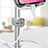 Universal Cell Phone Stand Smartphone Holder for Desk K10 Silver