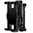 Universal Fit Car Back Seat Headrest Cell Phone Mount Holder Stand BS4 Black