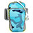 Universal Gym Sport Running Jog Arm Band Strap Case B23 Blue