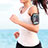 Universal Gym Sport Running Jog Arm Band Strap Case B28 Black