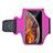 Universal Gym Sport Running Jog Arm Band Strap Case G04 Hot Pink