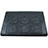 Universal Laptop Stand Notebook Holder Cooling Pad USB Fans 9 inch to 16 inch M03 for Apple MacBook Pro 13 inch Black