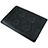 Universal Laptop Stand Notebook Holder Cooling Pad USB Fans 9 inch to 16 inch M04 for Apple MacBook 12 inch Black