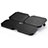 Universal Laptop Stand Notebook Holder Cooling Pad USB Fans 9 inch to 16 inch M06 for Apple MacBook Air 11 inch Black