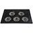 Universal Laptop Stand Notebook Holder Cooling Pad USB Fans 9 inch to 16 inch M09 for Apple MacBook Pro 13 inch (2020) Black