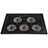 Universal Laptop Stand Notebook Holder Cooling Pad USB Fans 9 inch to 16 inch M09 for Apple MacBook Pro 15 inch Black