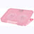 Universal Laptop Stand Notebook Holder Cooling Pad USB Fans 9 inch to 16 inch M16 for Apple MacBook Air 13 inch (2020) Pink