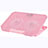 Universal Laptop Stand Notebook Holder Cooling Pad USB Fans 9 inch to 16 inch M16 for Apple MacBook Pro 13 inch (2020) Pink