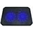 Universal Laptop Stand Notebook Holder Cooling Pad USB Fans 9 inch to 16 inch M20 for Apple MacBook Pro 15 inch Retina Black
