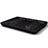 Universal Laptop Stand Notebook Holder Cooling Pad USB Fans 9 inch to 16 inch M21 for Apple MacBook Air 13 inch Black