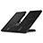 Universal Laptop Stand Notebook Holder Cooling Pad USB Fans 9 inch to 16 inch M25 for Apple MacBook Air 13 inch Black