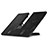 Universal Laptop Stand Notebook Holder Cooling Pad USB Fans 9 inch to 16 inch M25 for Apple MacBook Pro 13 inch Black