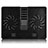 Universal Laptop Stand Notebook Holder Cooling Pad USB Fans 9 inch to 16 inch M25 for Apple MacBook Pro 15 inch Retina Black