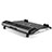 Universal Laptop Stand Notebook Holder Cooling Pad USB Fans 9 inch to 17 inch L01 for Apple MacBook 12 inch Black