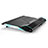 Universal Laptop Stand Notebook Holder Cooling Pad USB Fans 9 inch to 17 inch L01 for Apple MacBook Air 11 inch Black