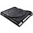 Universal Laptop Stand Notebook Holder Cooling Pad USB Fans 9 inch to 17 inch L05 for Apple MacBook Pro 13 inch (2020) Black