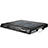 Universal Laptop Stand Notebook Holder Cooling Pad USB Fans 9 inch to 17 inch L06 for Apple MacBook 12 inch Black