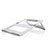 Universal Laptop Stand Notebook Holder for Huawei MateBook X Pro (2020) 13.9 Silver