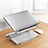 Universal Laptop Stand Notebook Holder K01 for Apple MacBook Pro 13 inch Silver