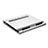 Universal Laptop Stand Notebook Holder K01 for Apple MacBook Pro 13 inch Silver