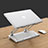 Universal Laptop Stand Notebook Holder K02 for Apple MacBook 12 inch Silver