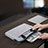 Universal Laptop Stand Notebook Holder K03 for Apple MacBook 12 inch Silver