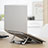 Universal Laptop Stand Notebook Holder K04 for Huawei Honor MagicBook 15 Silver