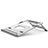Universal Laptop Stand Notebook Holder K05 for Apple MacBook Pro 13 inch (2020) Silver