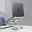 Universal Laptop Stand Notebook Holder K12 for Apple MacBook Air 13 inch Silver